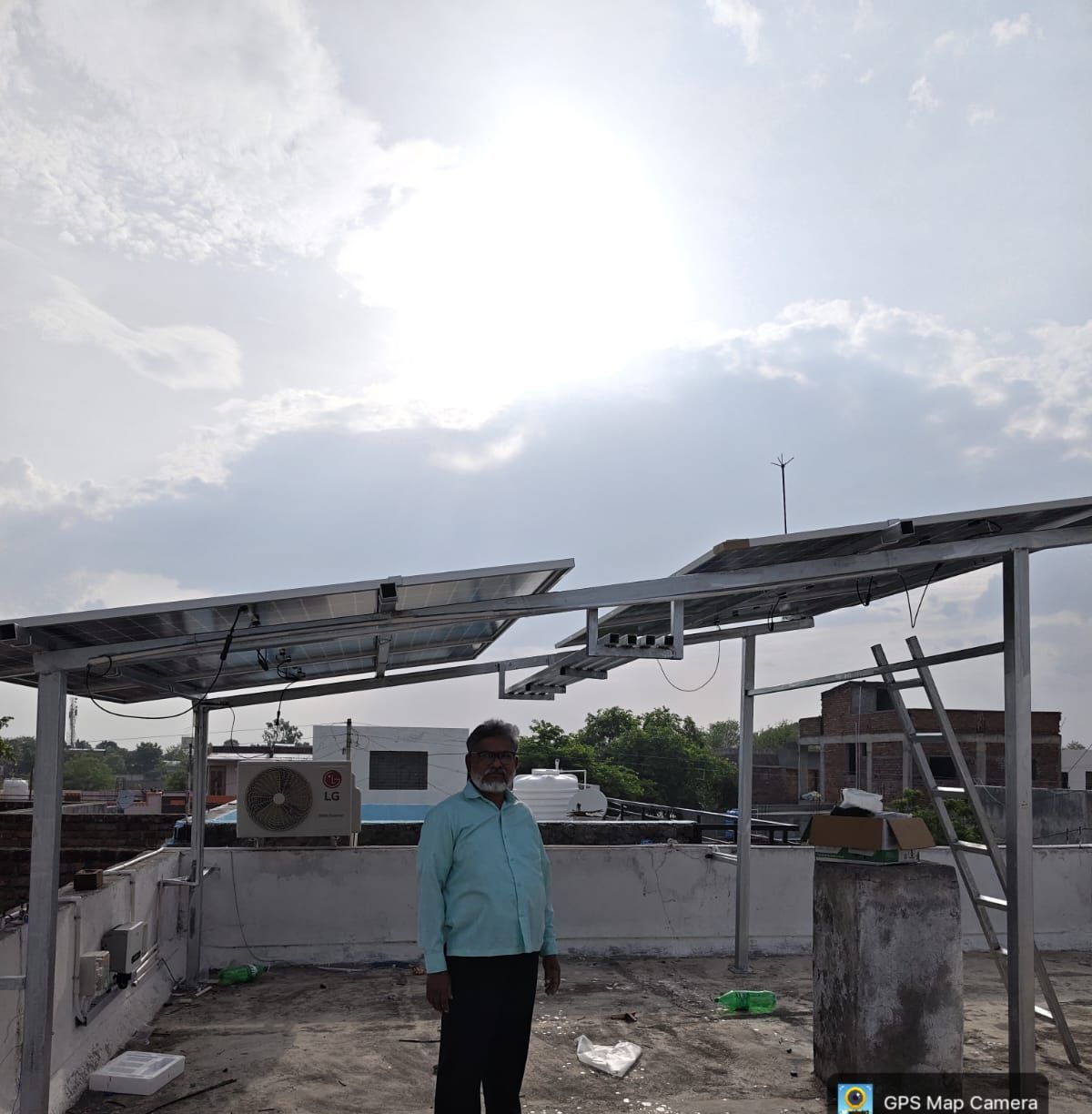 Solar Raiders rooftop installation, Solapur region